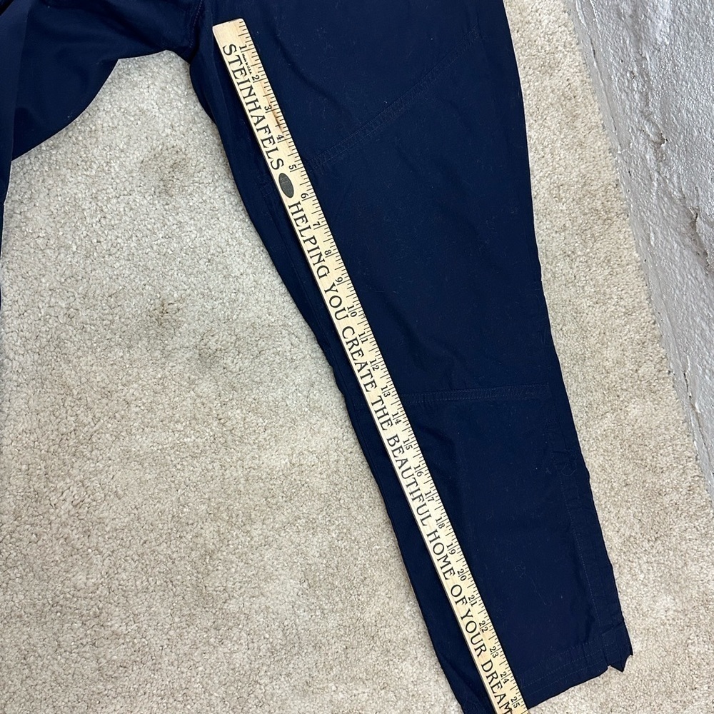 Lauren Ralph Lauren Active Blue Ankle Length Casual Navy Blue Pants Size 4 - Picture 10 of 10